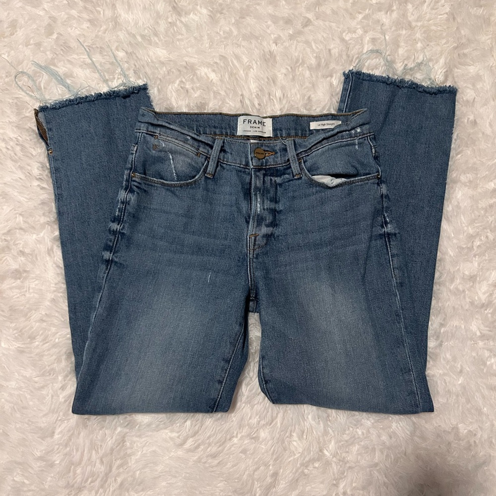 Frame Le High Straight Denim‎ | 25 - Picture 1 of 6